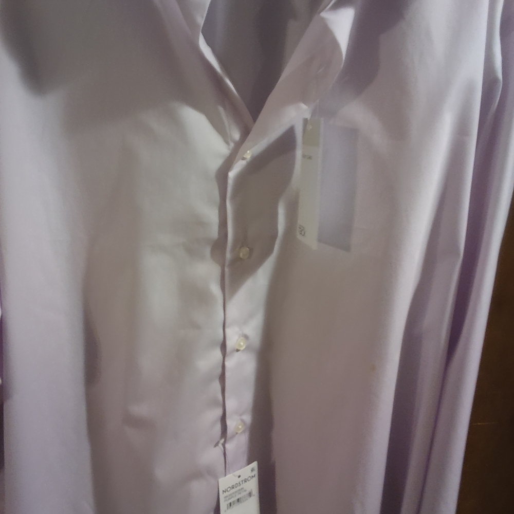 Elegant Lavender Dress Shirt